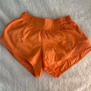 Women’s Hotty Hot Low-Rise Lined Short 2.5"- Orange - Size 0
